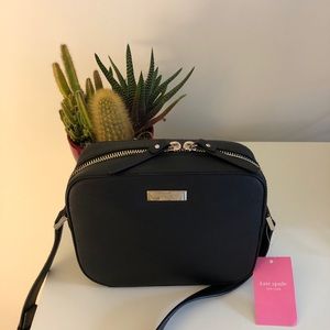 Black Kate Spade Cammie Crossbody Purse